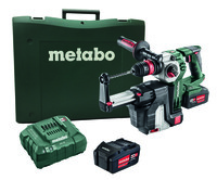 18V 1" SDS-Plus Brushless Rotary Hammer w/ HEPA Vacuum Attachment kit 2x 5.2Ah